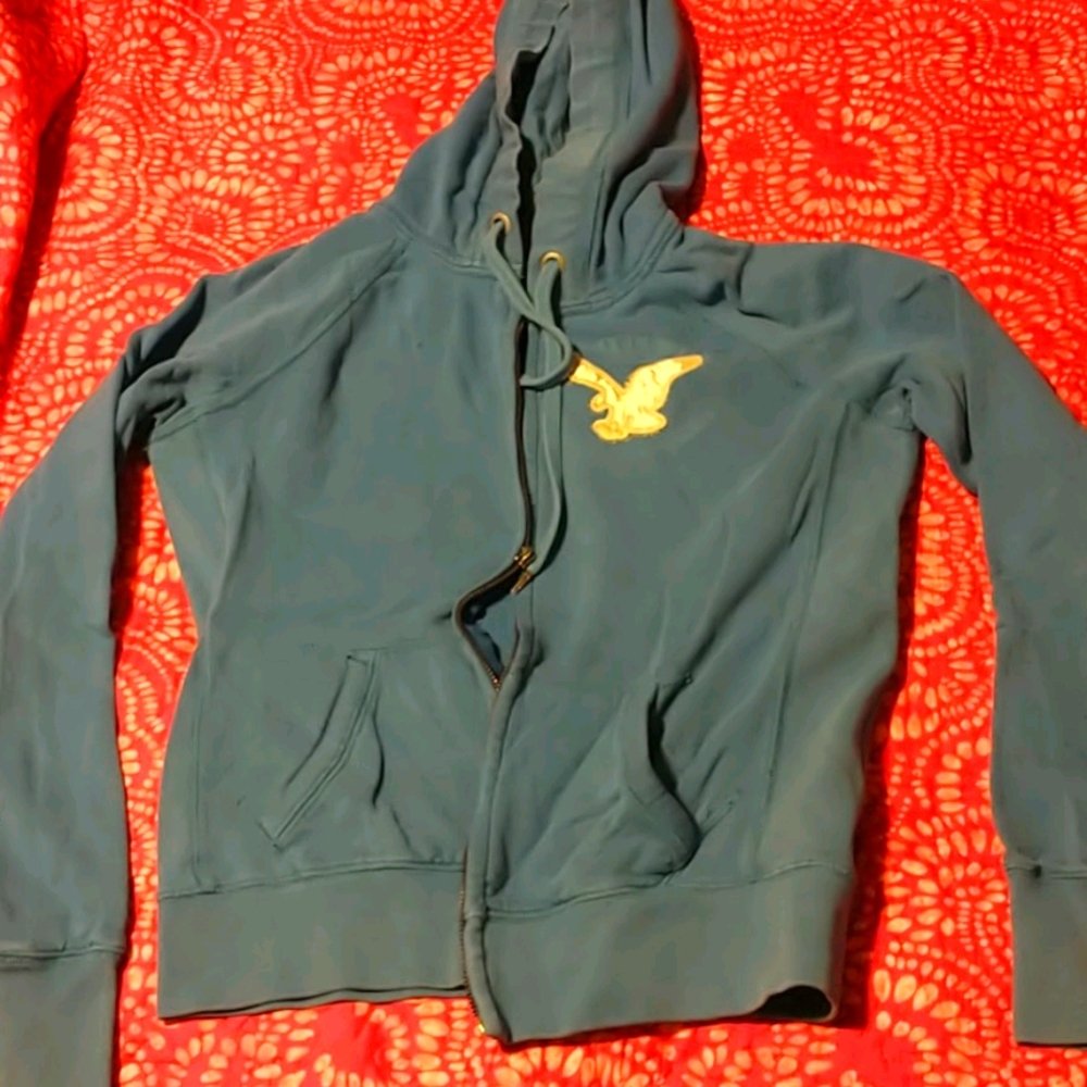 American eagle full zip hoodie